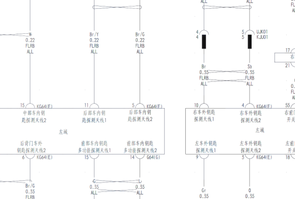 2023年比亚迪宋PLUS EV智能钥匙电路图和位置资料