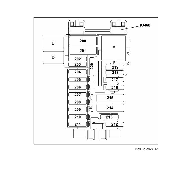 2021年奔驰E300L保险丝继电器资料