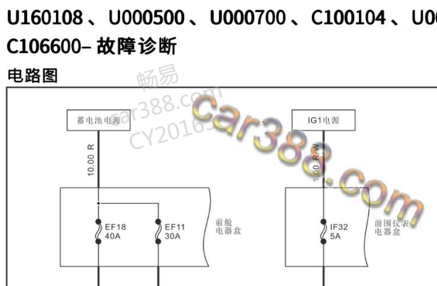 2021年福田大将军转向角传感器的故障码资料