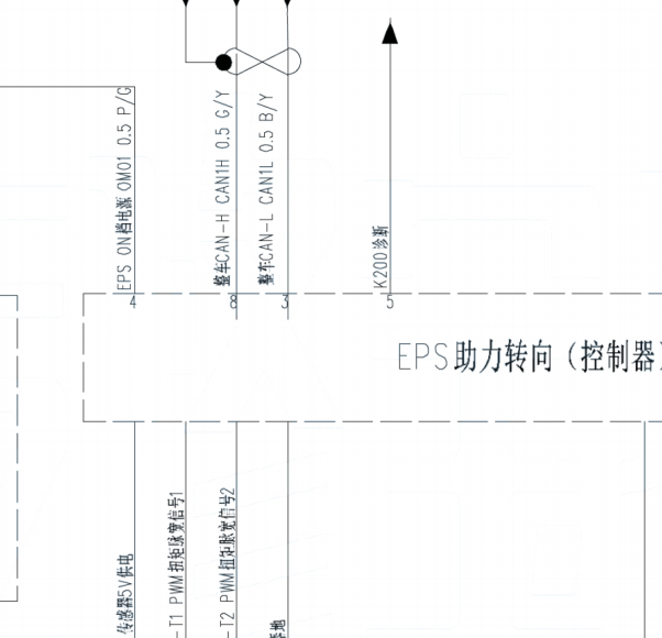 2023年东风御风EM26 EPS 电路图