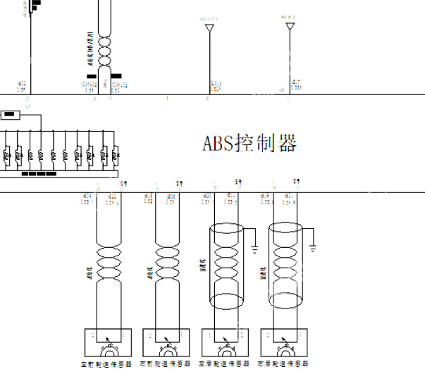 2022年吉利远程E6 ABS电路图
