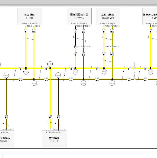 2024年北京BJ40网络电路图