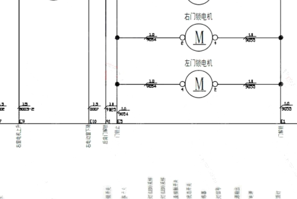 2020年依维柯欧胜门锁和制动液位传感器电路图