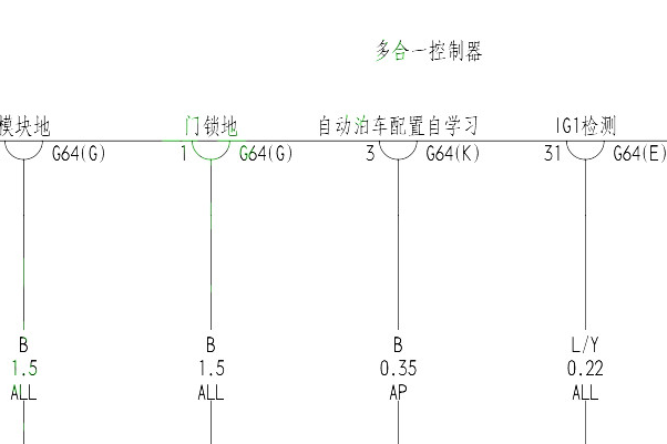 2020年比亚迪宋PLUS 车身电脑电路图资料