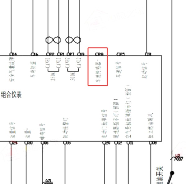 2020年依维柯得意车速传感器电路图