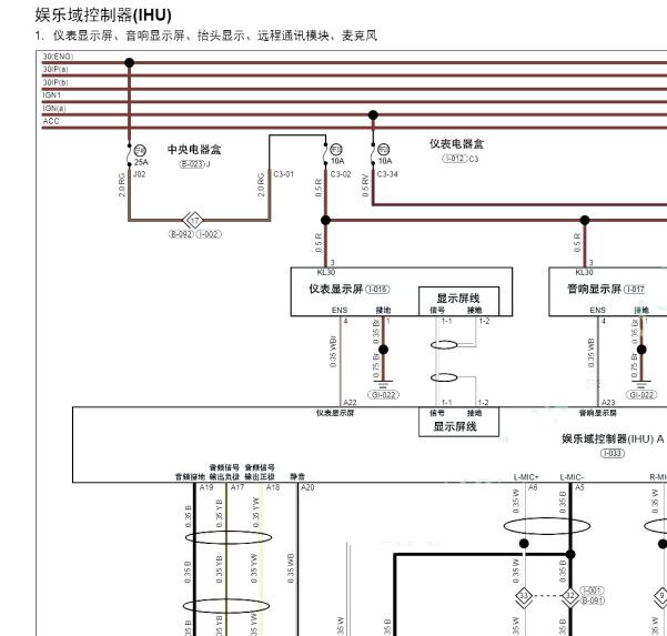 2024年奇瑞风云T10娱乐音响电路图