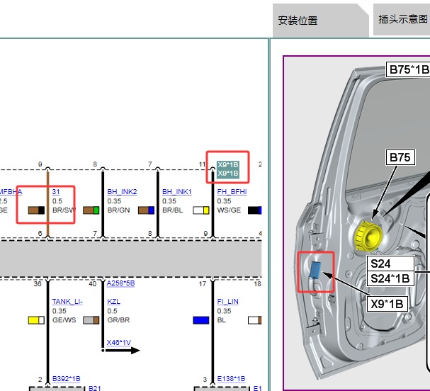 2014年宝马X5 A258*5B BR/SW电路图和分布图