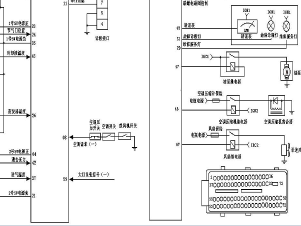 MT20U2发动机针脚图和电路图资料