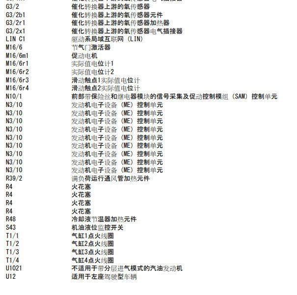 2014年奔驰GLK260发动机点火线圈电路图