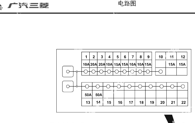 2020-2023年三菱欧蓝德保险丝资料