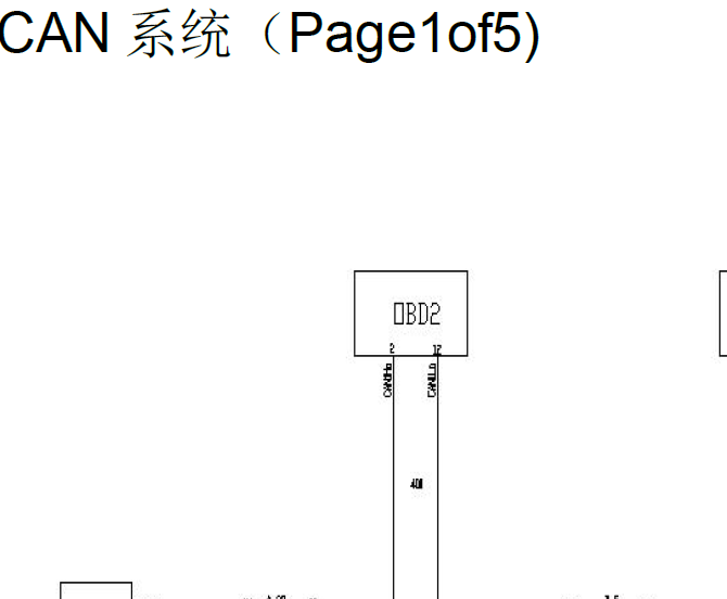 2019年奇瑞新能源瑞虎e CAN通讯电路图资料