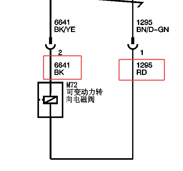 2011年别克君越可变动力转向电磁阀