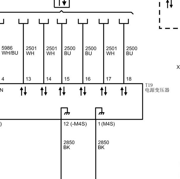 2016年别克威朗电源转换器电路图