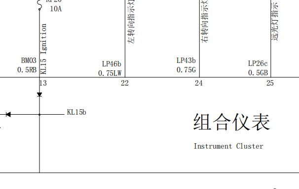 2017年奇瑞新能源eQ1动力电池和仪表电路图