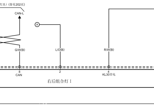 2024年一汽红旗国雅大灯和尾灯电路图资料