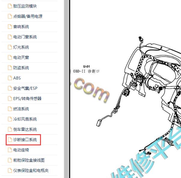 2014-2016年海马S5通讯模块位置