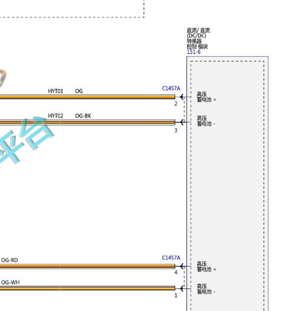 2022年福特F150逆变器电路图