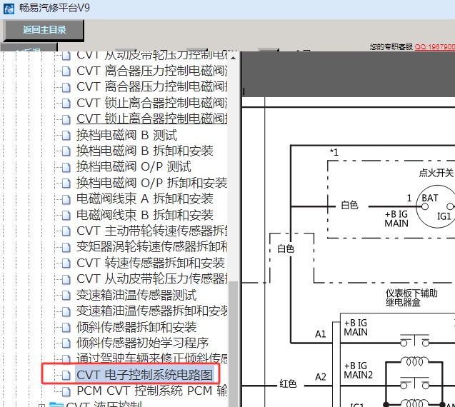 2015年本田奥德赛变速箱电路图资料