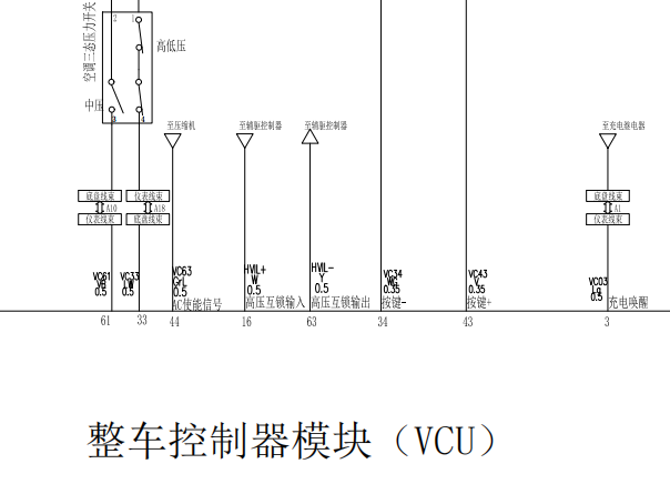 2025年吉利远程星智F5E整车控制器电路图