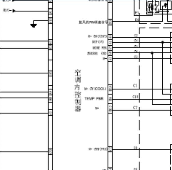 2015年江淮iEV4空调电路图
