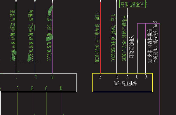 2019年奇瑞优优EV高压互锁线路图