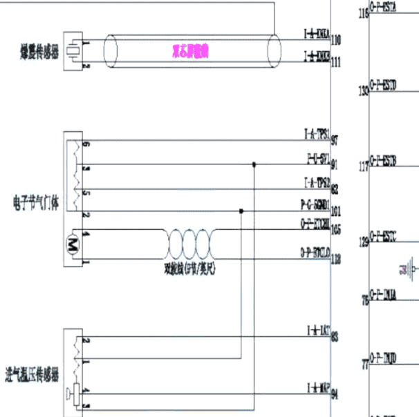 2023年东风风行菱智PLUS发动机电路图