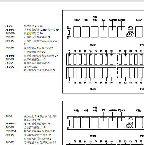 2013年奔驰斯宾特车灯保险资料