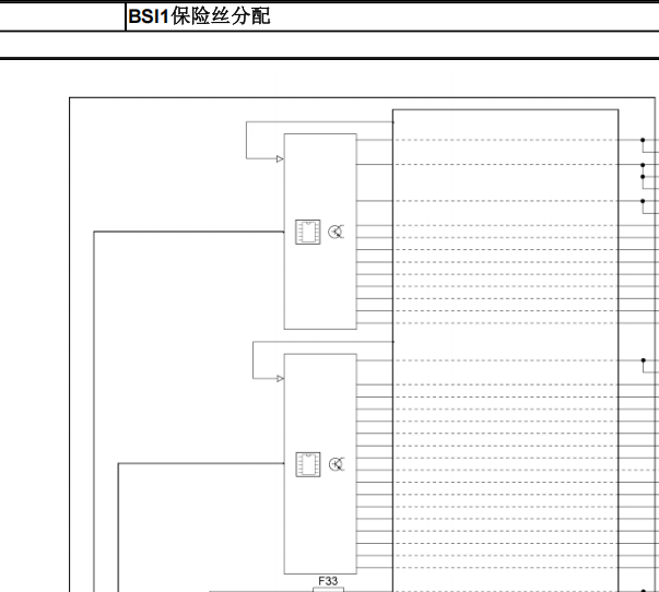 2014年雪铁龙C4L保险电路图