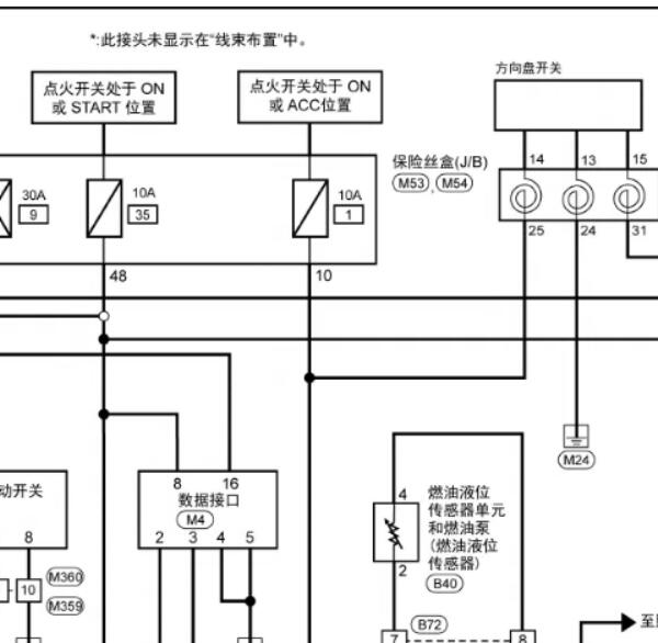 2020年启辰星方向盘按键电路图