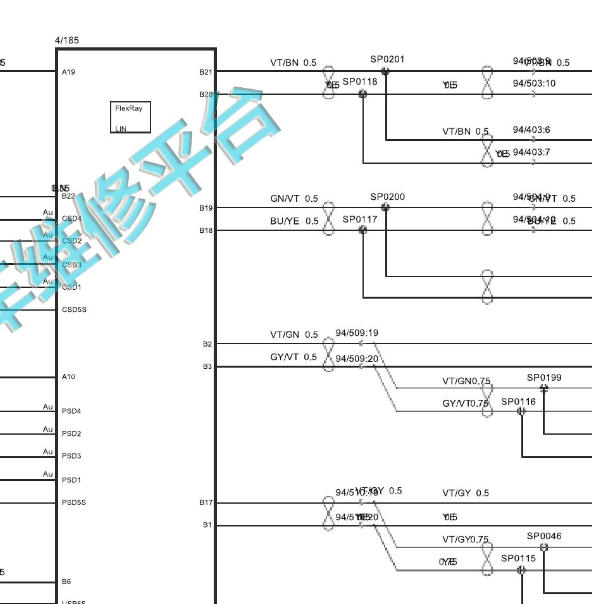 2022年吉利星越L 雷神Hi·X主机电路图