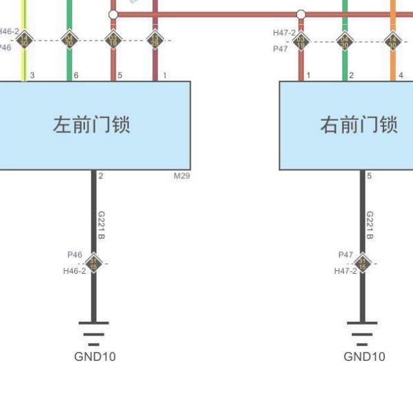 2024年长城炮门锁和遥控钥匙电路图