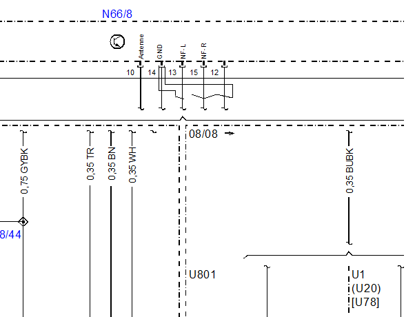 2006年疾驰ML350文娱声响电路图材料